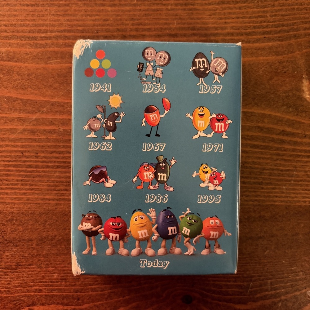 Mars M&M Candies Collectible 75th Anniversary Playing‎ Cards